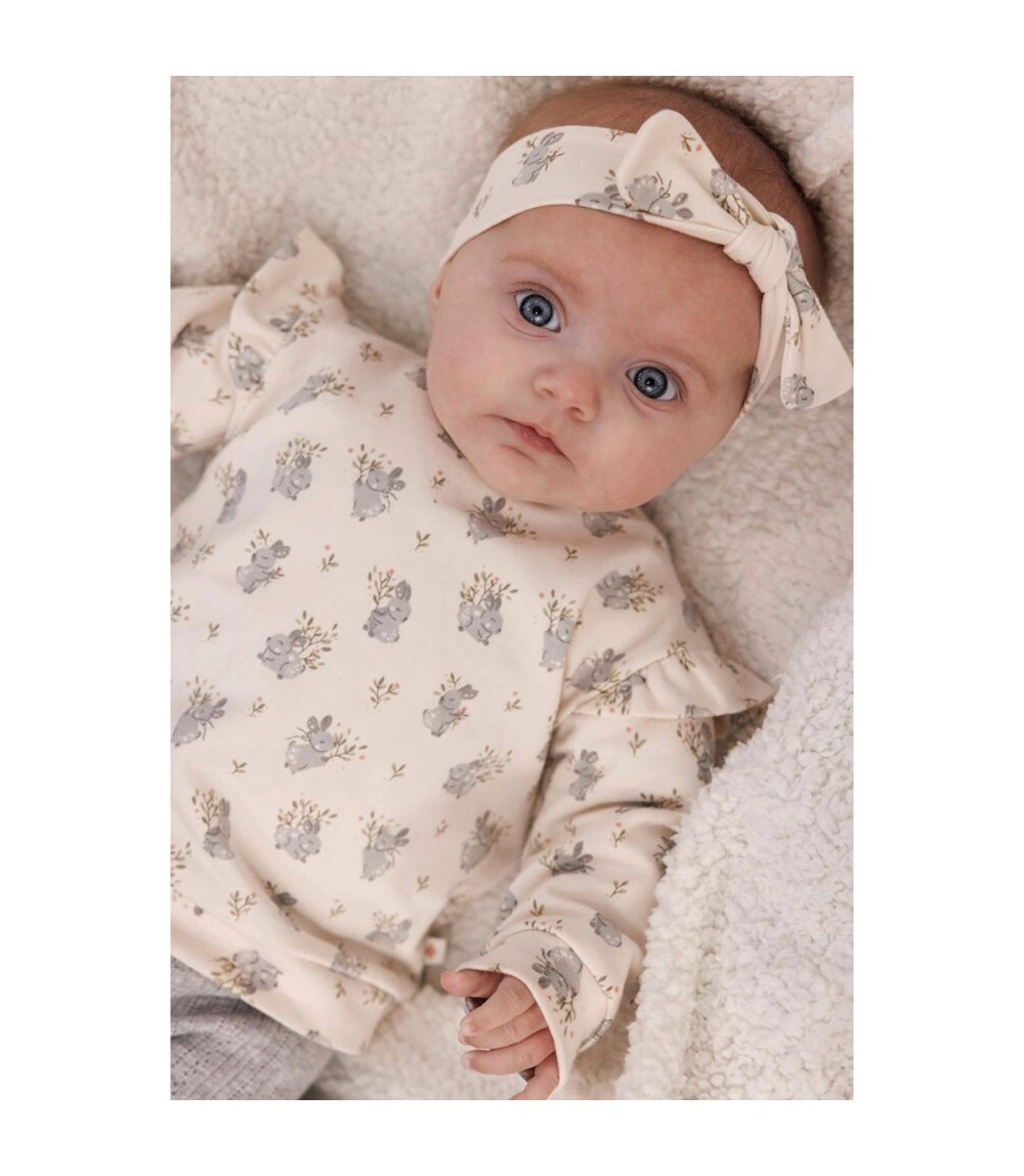 Sweatshirt Hasen Rüschen