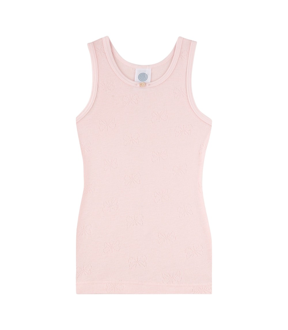 Unterhemd Ajour-Schleifen