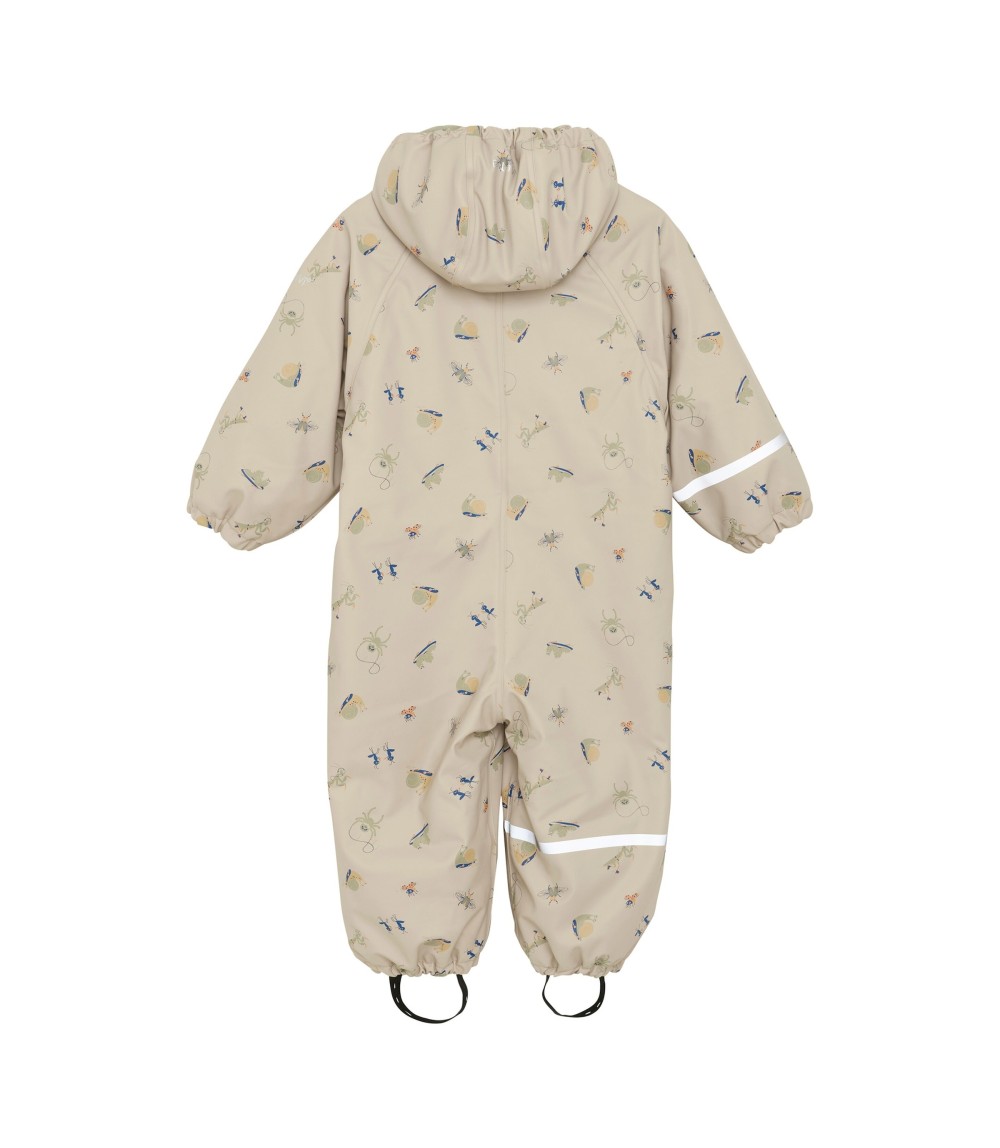 Regenanzug mit abnehmbarer Kapuze gefüttert Tiere