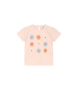 T-Shirt Tüll-Blumen