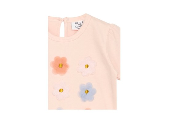T-Shirt Tüll-Blumen