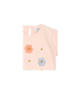 T-Shirt Tüll-Blumen