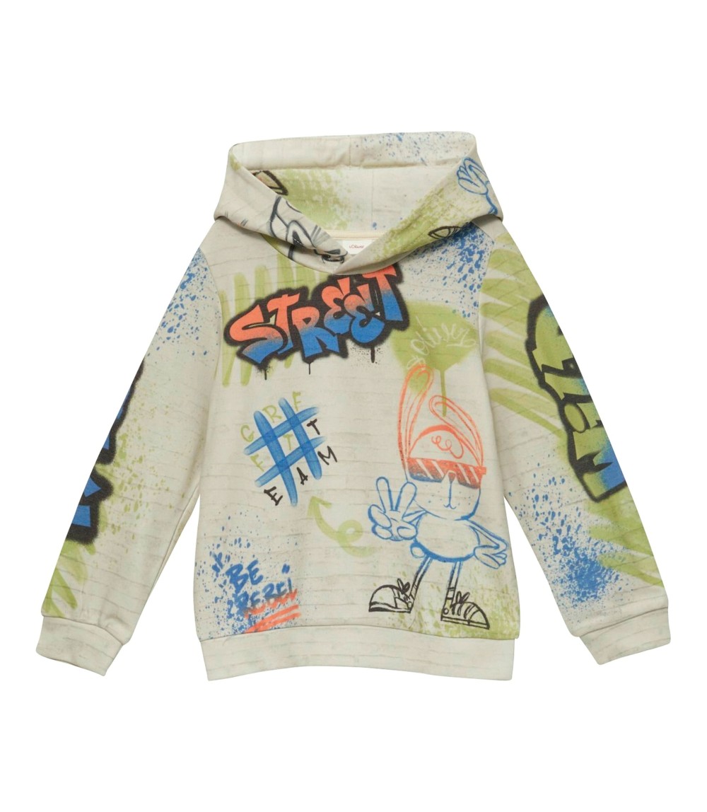 Sweatshirt mit Kapuze Street