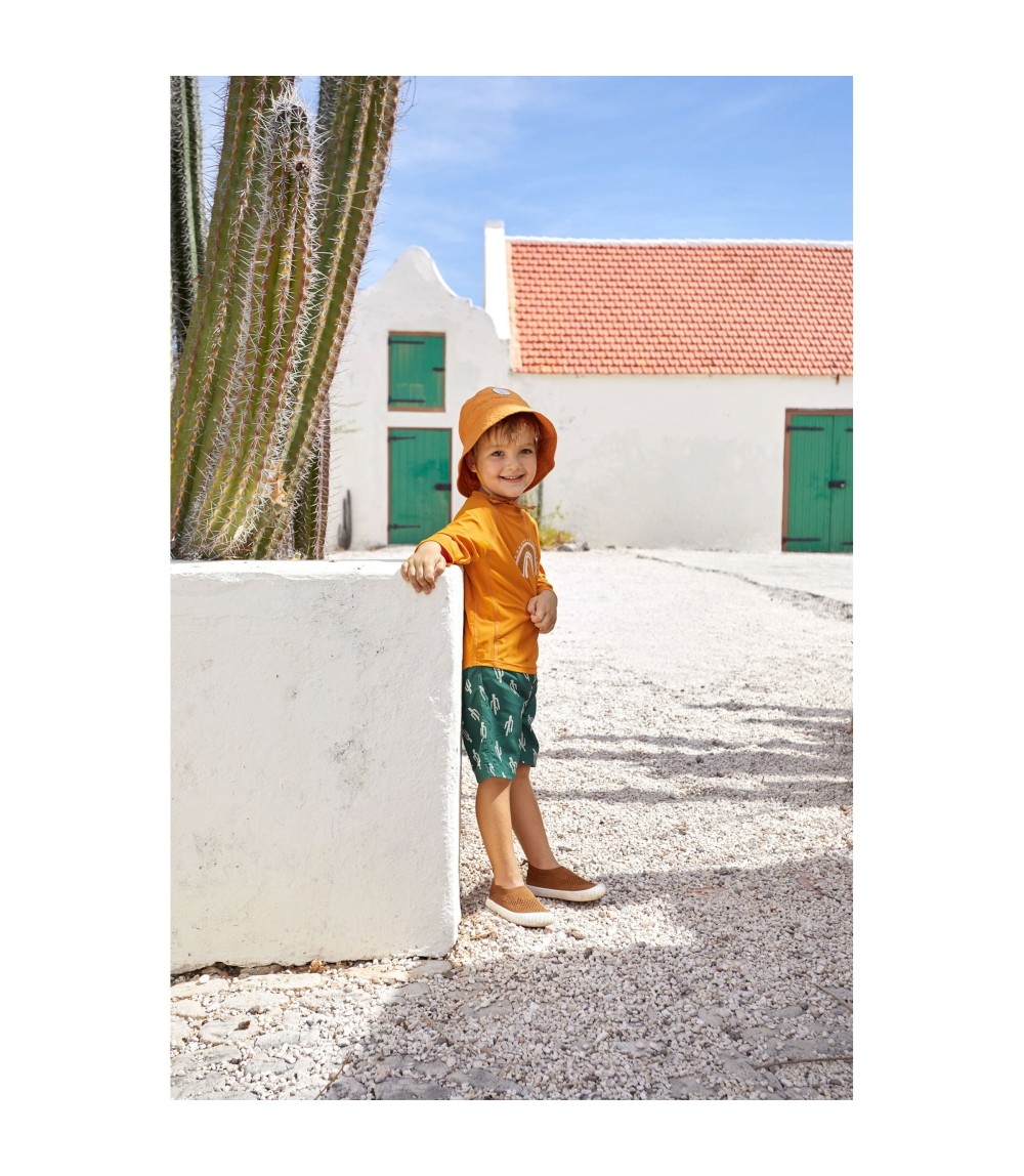 Badeshorts mit Windeleinsatz Kakteen