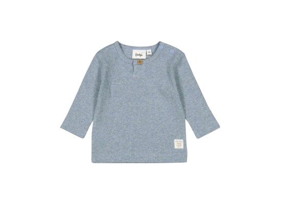 Shirt langarm Rippqualität