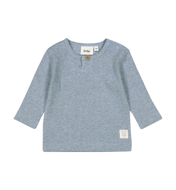 Shirt langarm Rippqualität