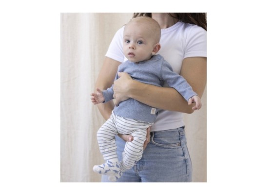 Shirt langarm Rippqualität