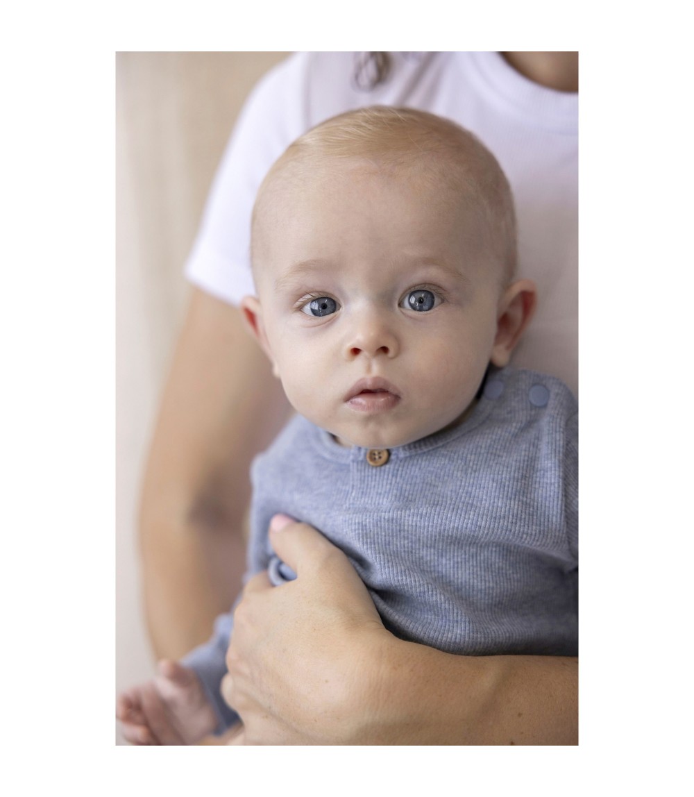 Shirt langarm Rippqualität