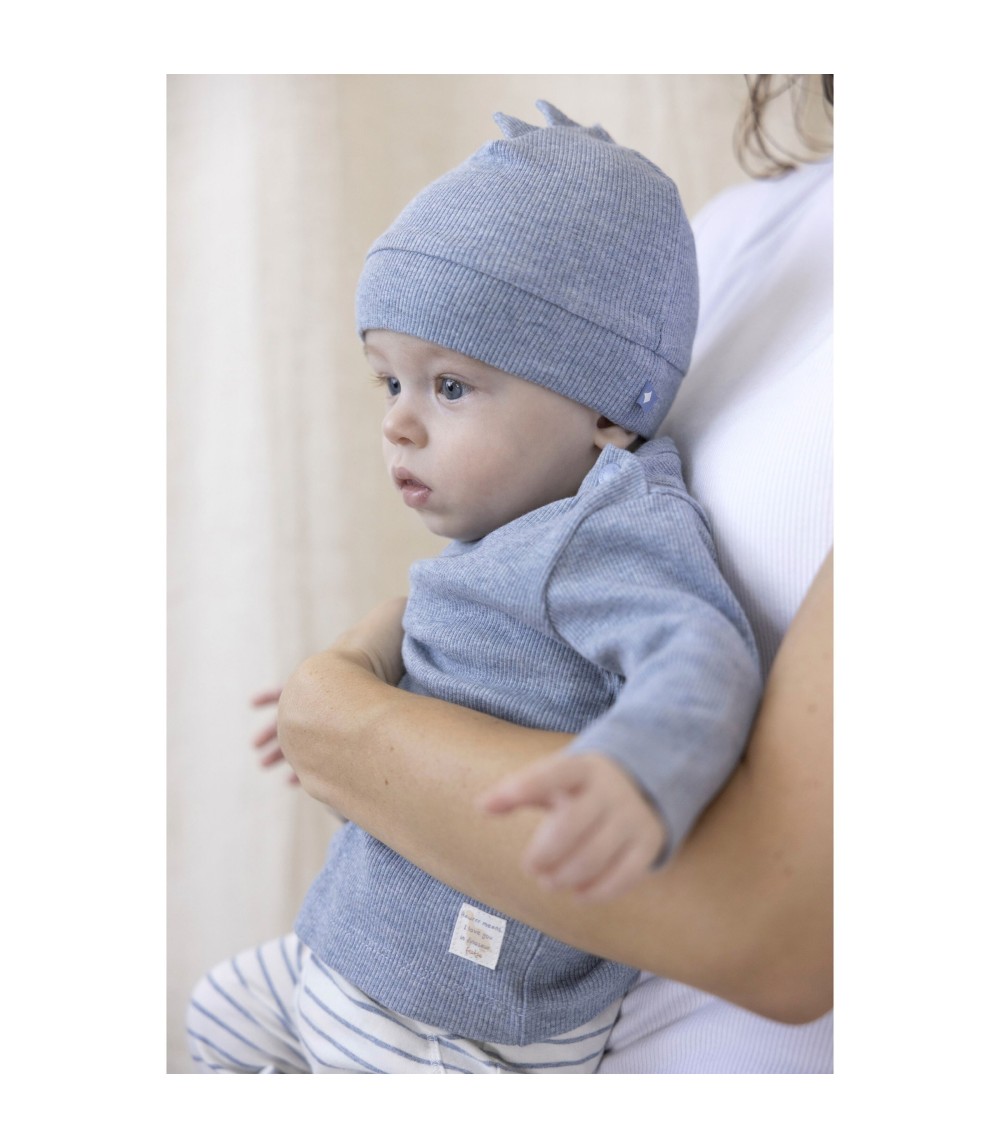 Shirt langarm Rippqualität