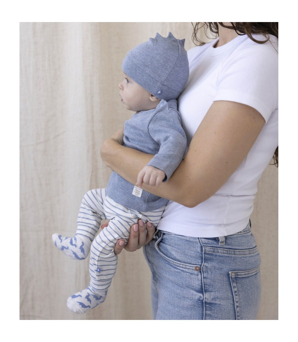 Shirt langarm Rippqualität