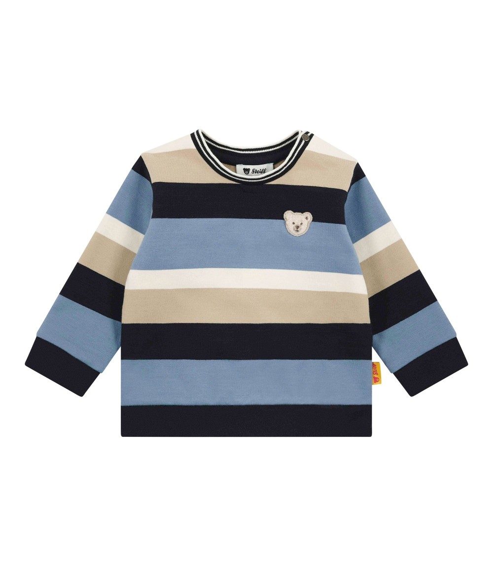 Sweatshirt Streifen Bär