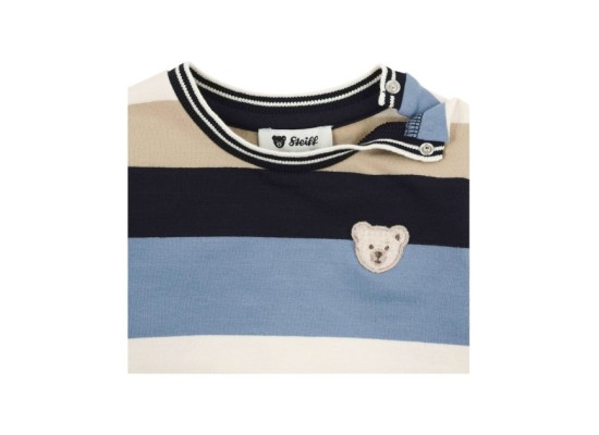 Sweatshirt Streifen Bär