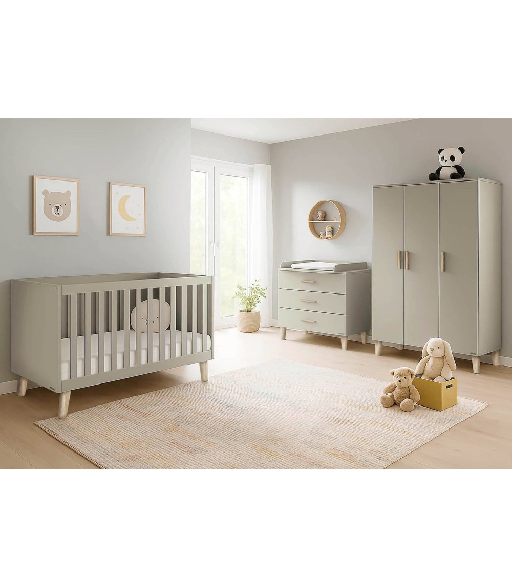 3-tlg. Babyzimmer Tami breit