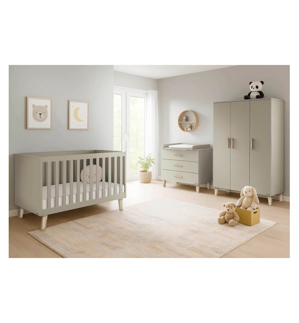 3-tlg. Babyzimmer Tami breit