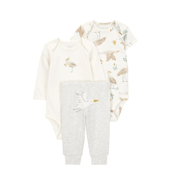 3-tlg. Set Body kurzarm