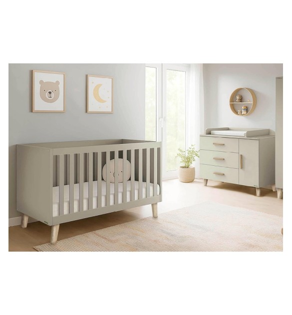 2-tlg. Babyzimmer Tami extrabreit