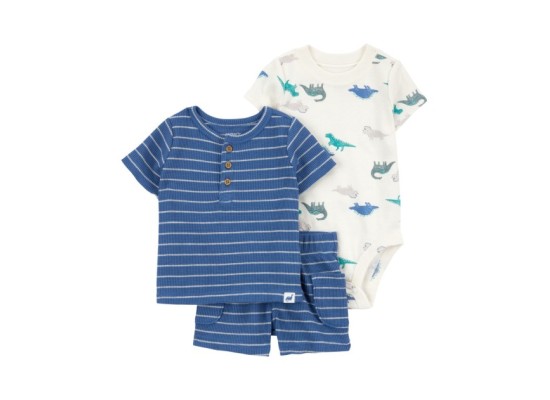 3-tlg. Set Body kurzarm