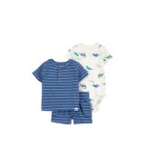 3-tlg. Set Body kurzarm