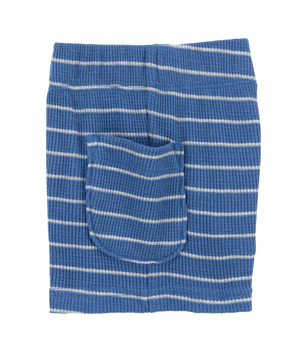 3-tlg. Set Body kurzarm, T-Shirt und Shorts Ringel Dinos