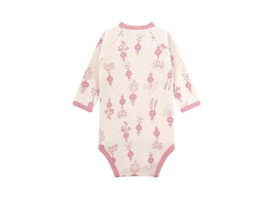 Wickelbody langarm Radieschen