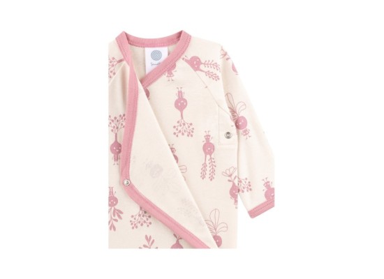 Wickelbody langarm Radieschen