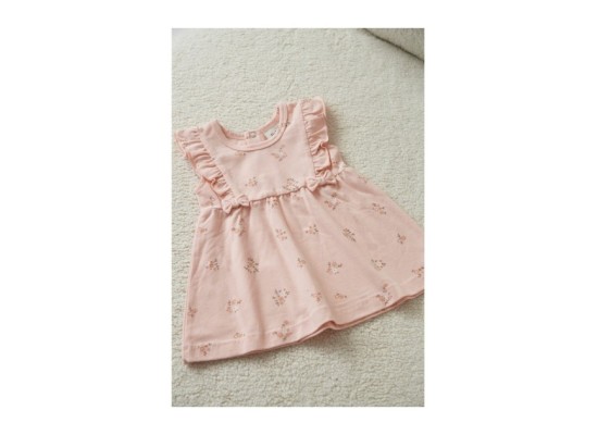 Kleid Flügelarm Blumen