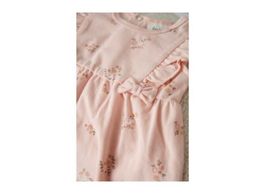 Kleid Flügelarm Blumen