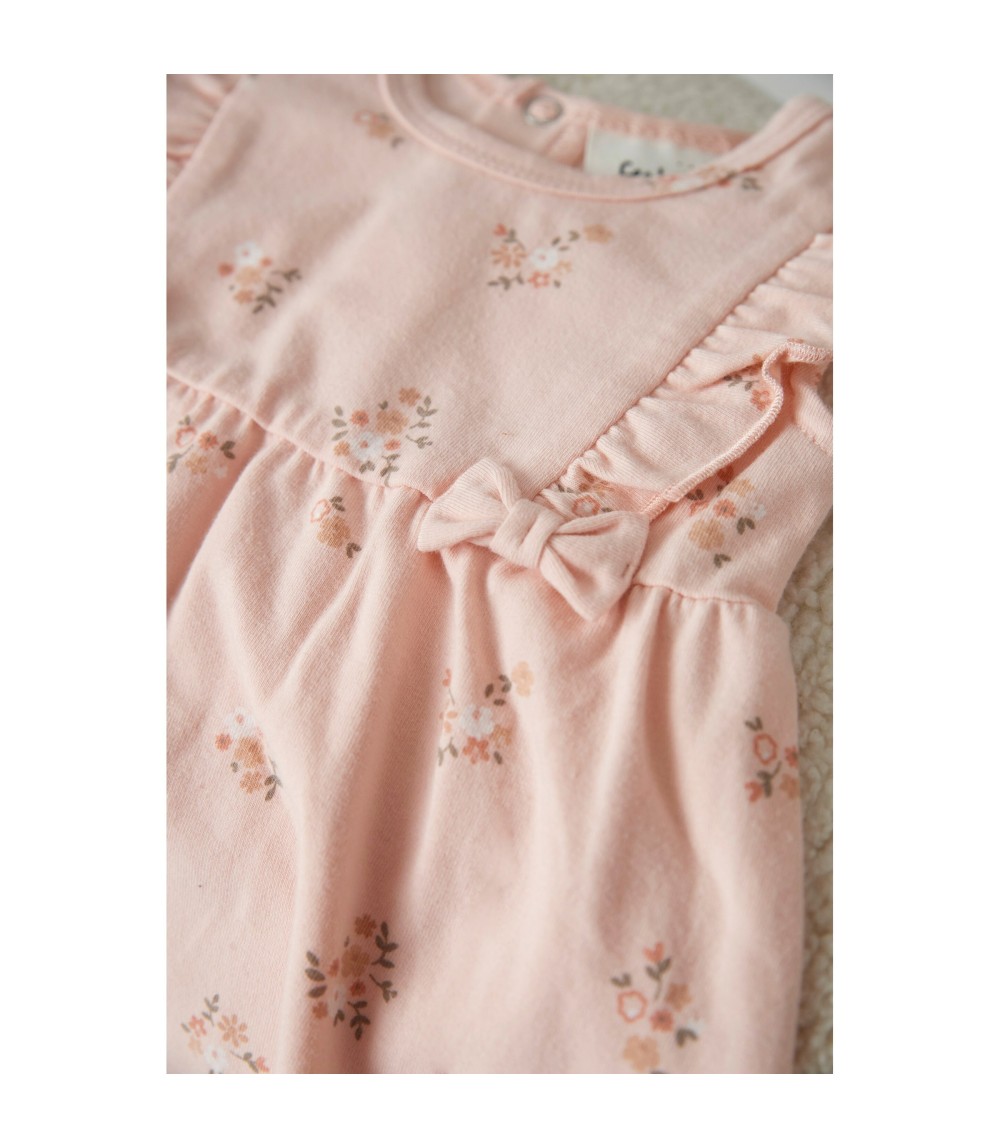 Kleid Flügelarm Blumen