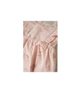 Kleid Flügelarm Blumen