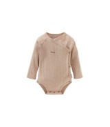 Wickelbody langarm Rippqualität