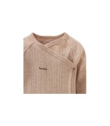 Wickelbody langarm Rippqualität