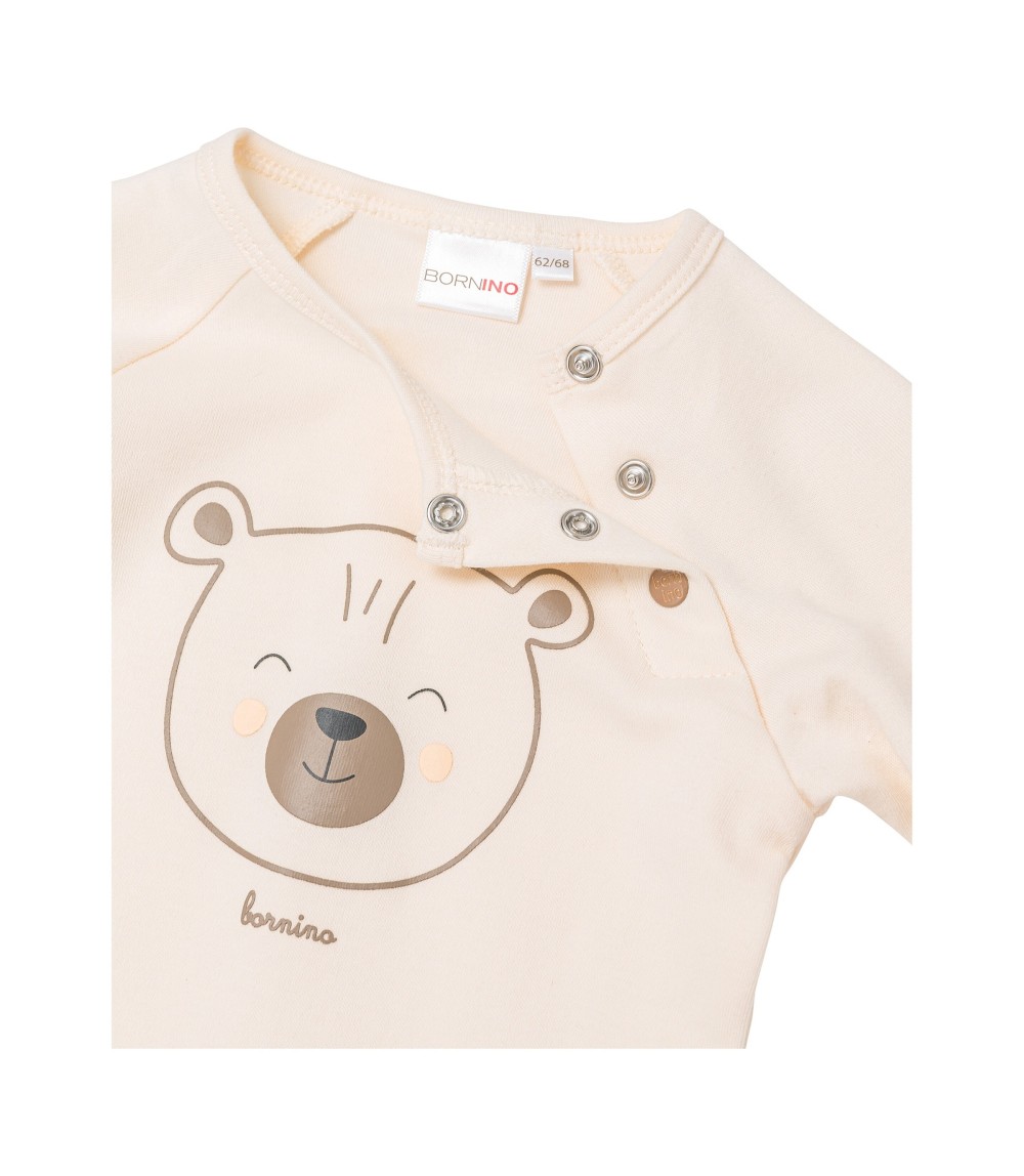 Raglanshirt langarm Bär