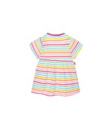 Kleid kurzarm Früchte Streifen