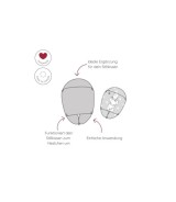 Baby Lagerungsbezug in verschiedenen Farben