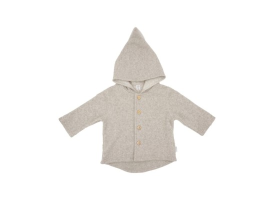 Baumwollfleece-Jacke