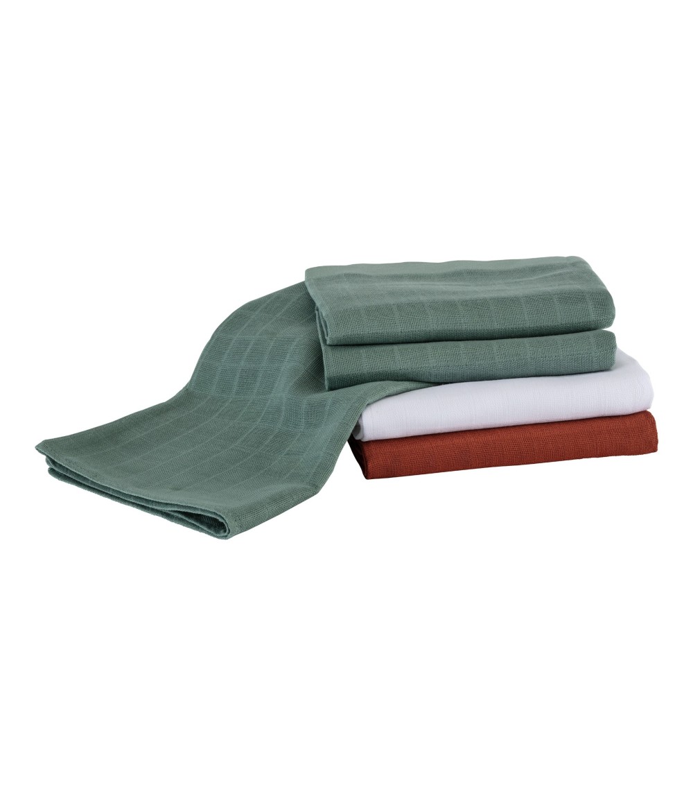 3er-Pack Mullwindeln 80x80 cm