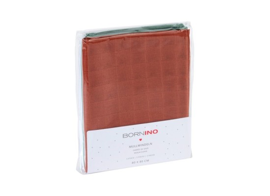 3er-Pack Mullwindeln 80x80 cm