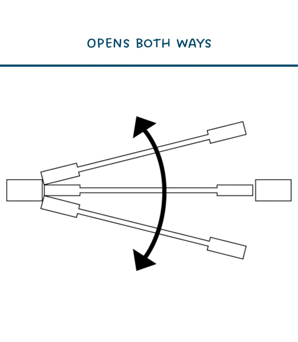 Schutzgitter Flex M 90-146 cm