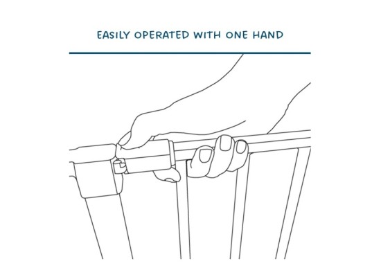 Schutzgitter Flex M 90-146 cm