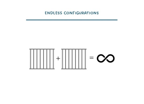 Schutzgitter Flex M 90-146 cm
