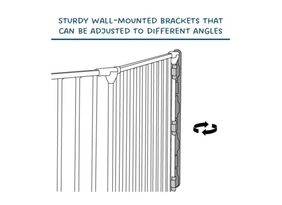 Schutzgitter Flex M 90-146 cm