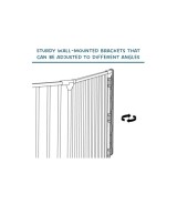 Schutzgitter Flex M 90-146 cm