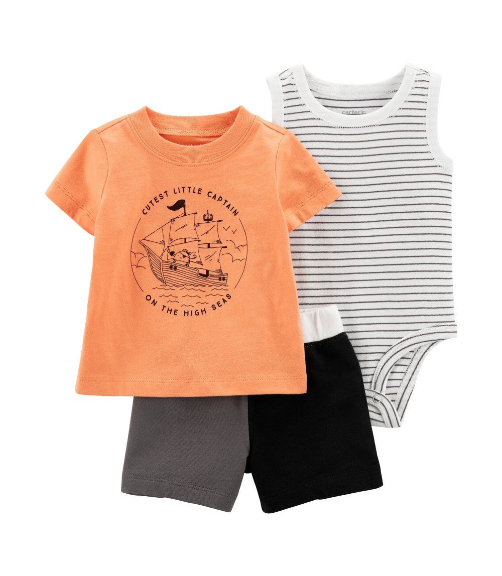 3-tlg. Set Body ohne Arm