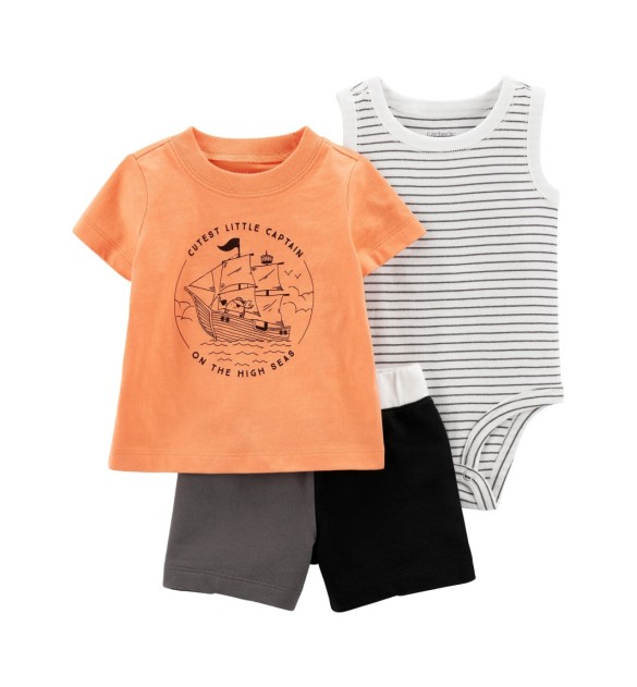 3-tlg. Set Body ohne Arm