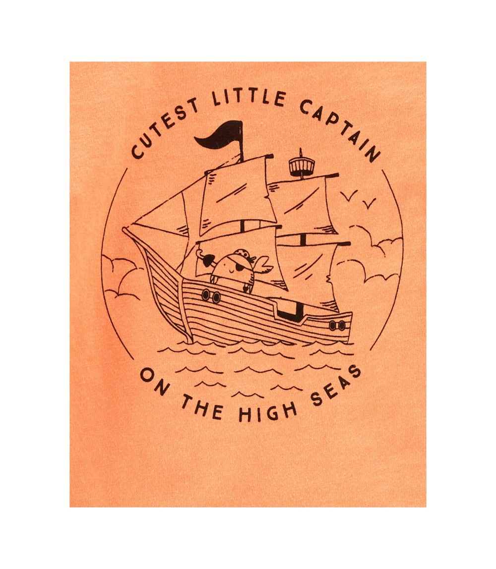 3-tlg. Set Body ohne Arm, T-Shirt und Shorts Schiff