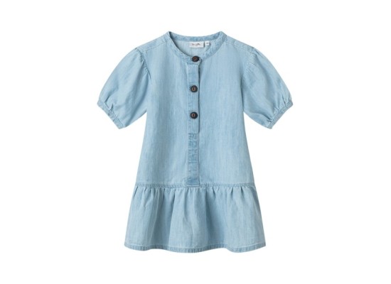 Jeanskleid kurzarm
