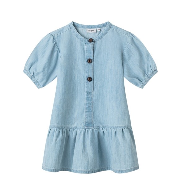 Jeanskleid kurzarm