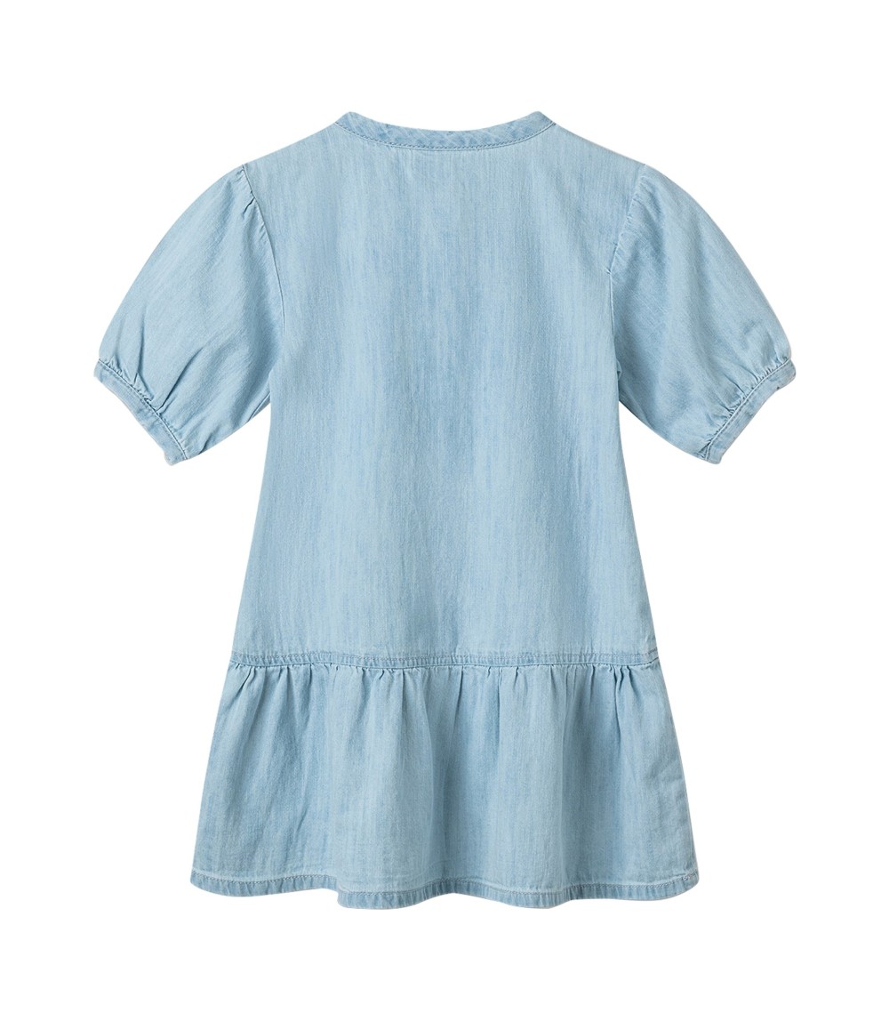 Jeanskleid kurzarm