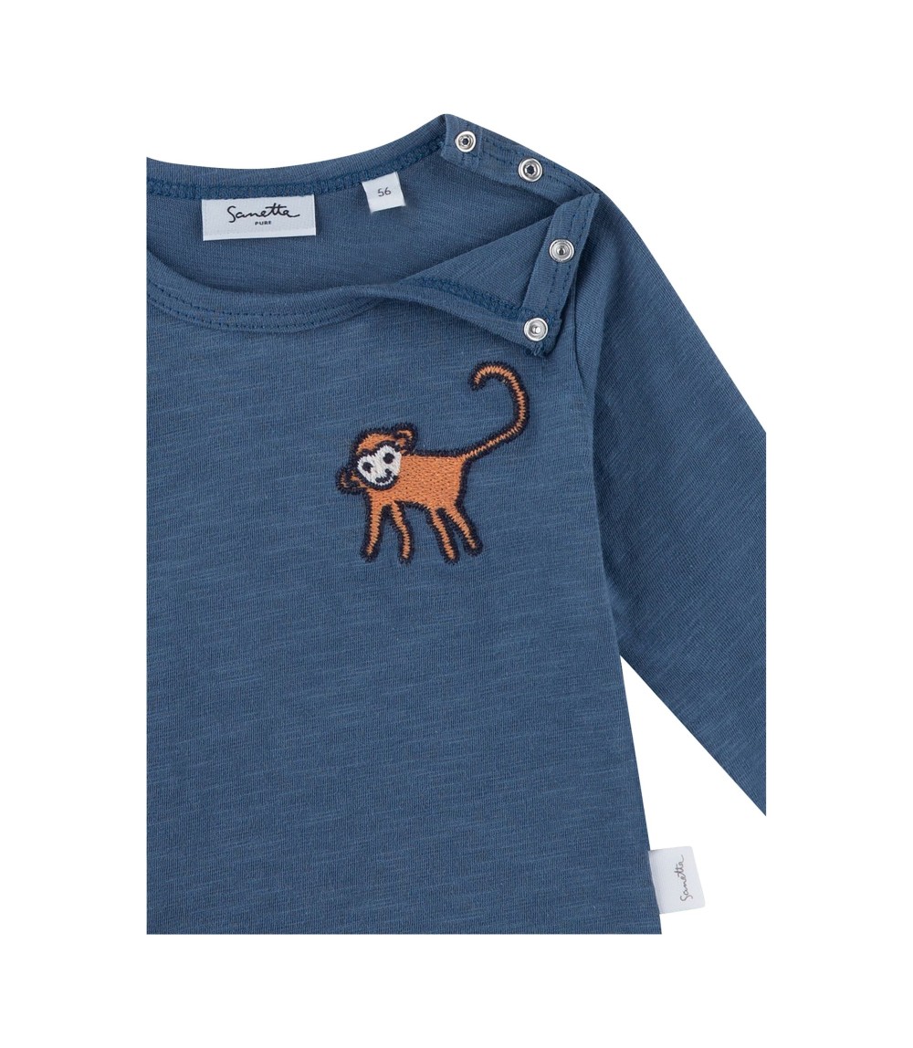 Shirt langarm Affe