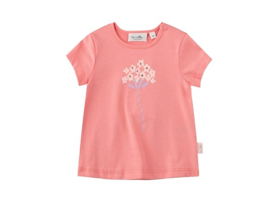 T-Shirt Blumen Glitzer